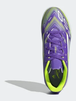 adidas Purple/White Kids F50 Club Indoor Boots Sale