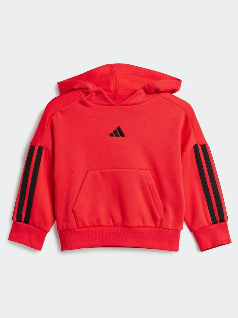 adidas Essentials Infant Tracksuit Red