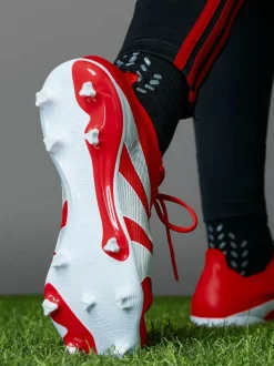 adidas Red Predator League Fg/MG Football Boots New