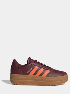 adidas Red VL Court Bold Trainers Outlet
