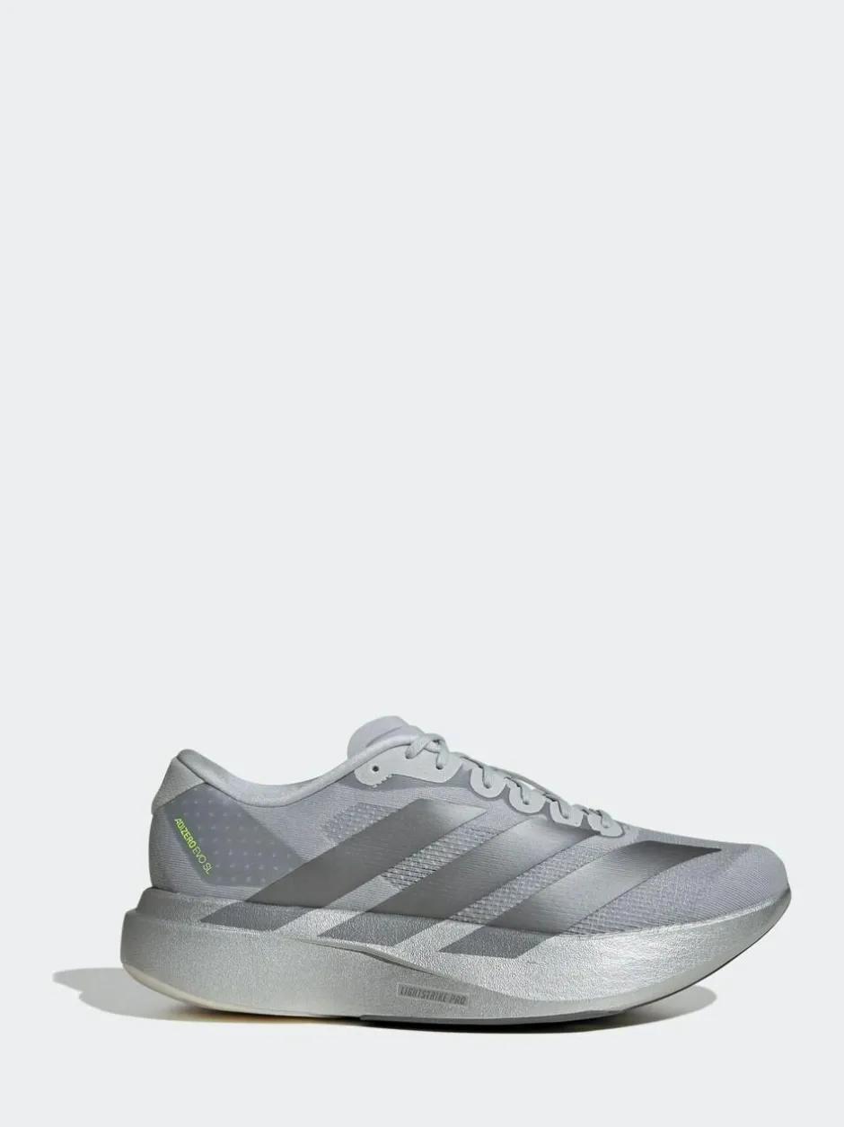 adidas Adizero EVO SL Trainers Silver (Metal) Outlet