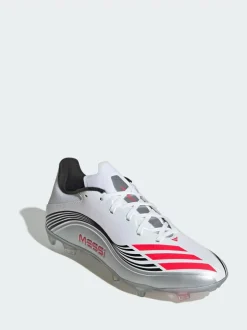 adidas White F50 Messi League Firm/Multi-Ground Boots Sale