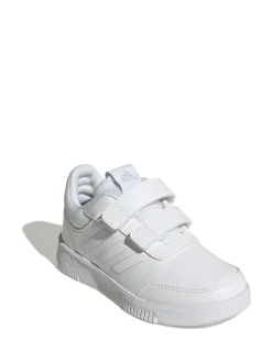 adidas White Hook and Loop Tensaur Kids Trainers Hot