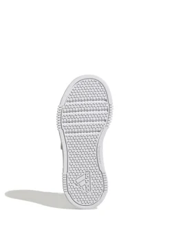 adidas White Hook and Loop Tensaur Kids Trainers Hot