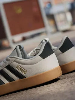 adidas White Off VL Court 3.0 Trainers Hot