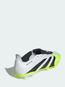 adidas White Predator League Fold-Over Tongue Firm/Multi-Ground Boots Discount
