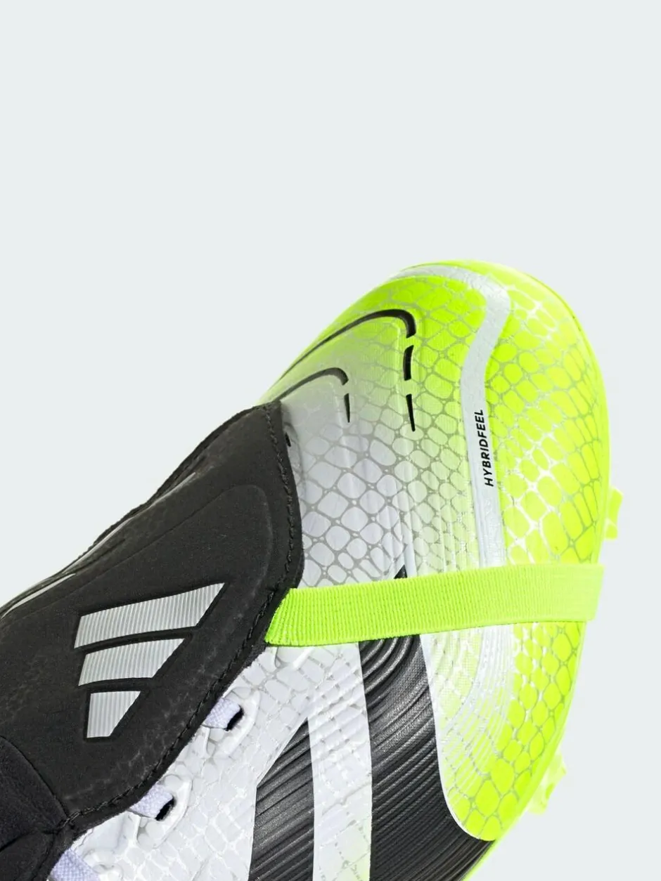 adidas White Predator League Fold-Over Tongue Firm/Multi-Ground Boots Discount