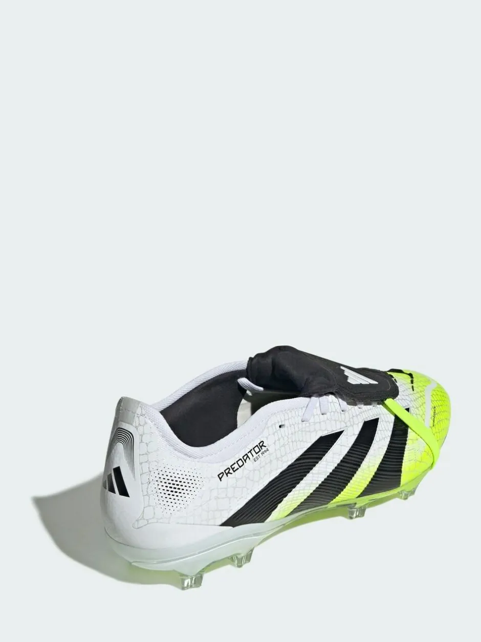 adidas White Predator Pro Fold-Over Tongue Firm Ground Boots Online
