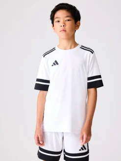 adidas White Squadra 25 Kids Shorts Outlet