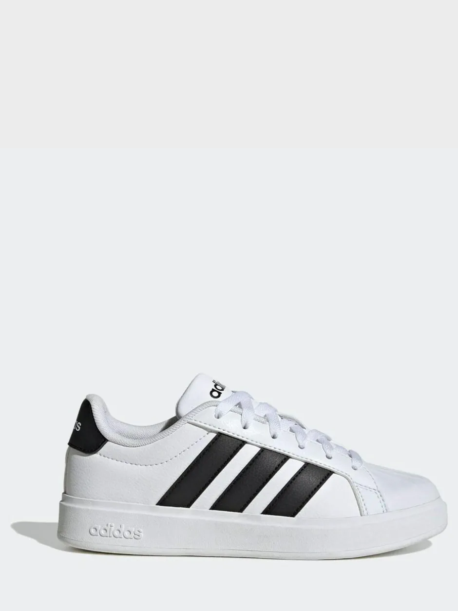 adidas Street Talk Lace Junior Trainers White Sale