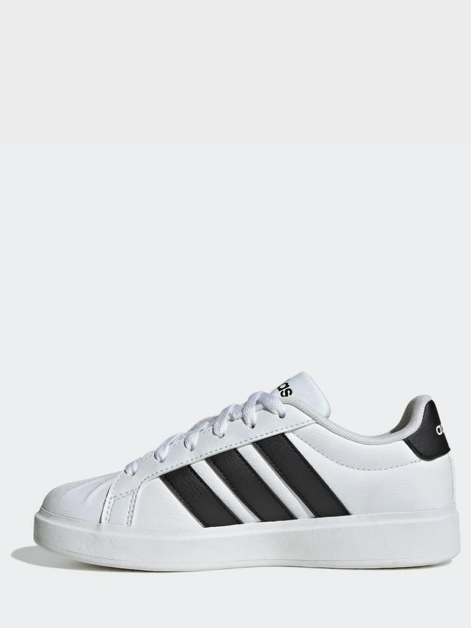 adidas Street Talk Lace Junior Trainers White Sale