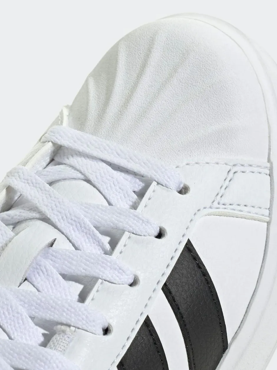 adidas Street Talk Lace Junior Trainers White Sale