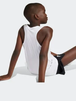 adidas Team Kids Tank Top White Online