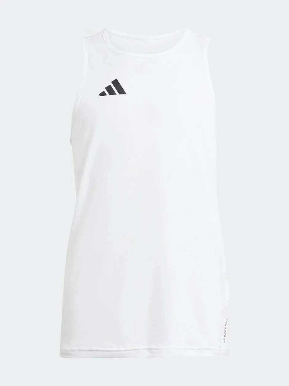 adidas Team Kids Tank Top White Online
