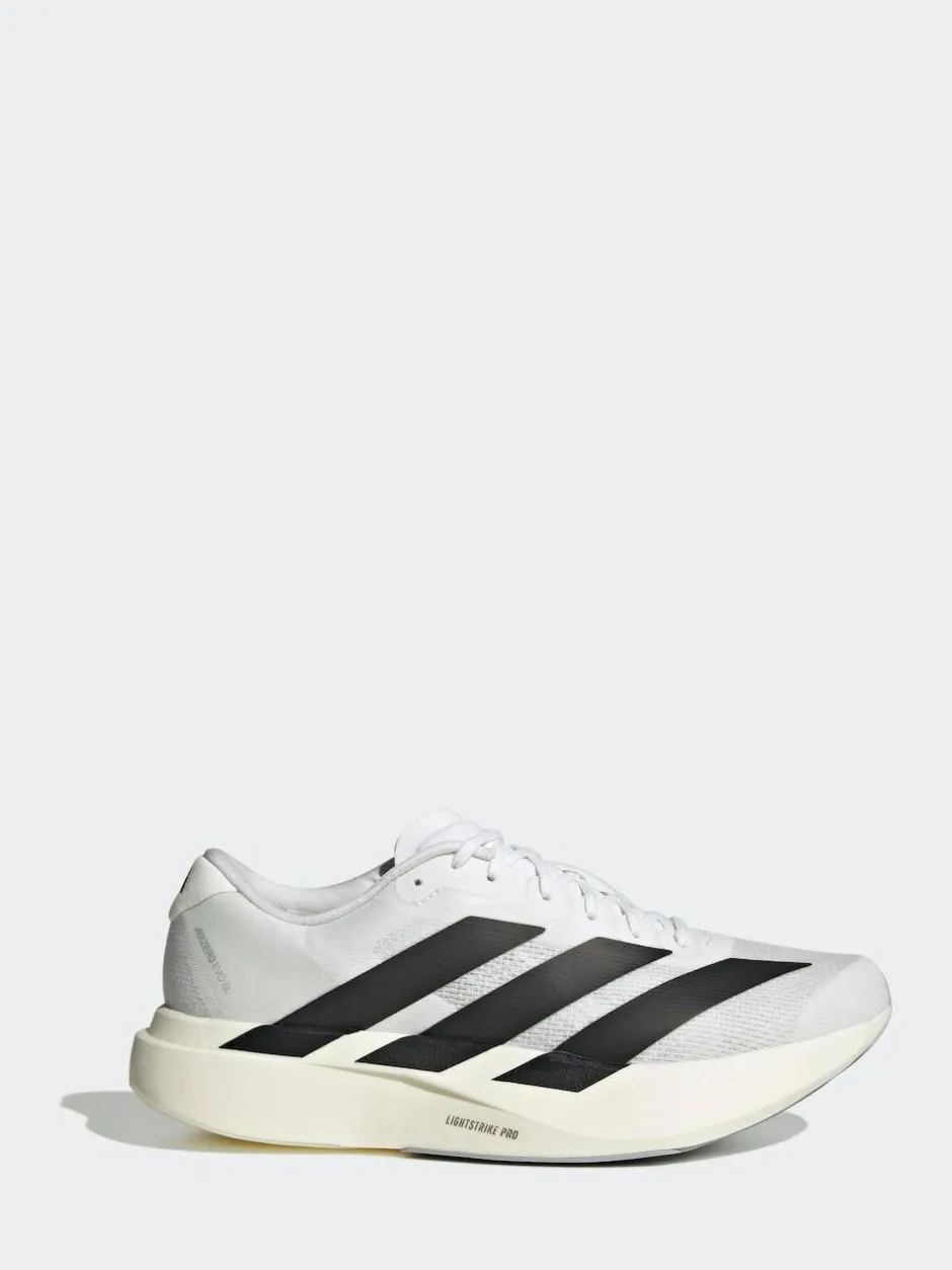 adidas Adizero EVO SL Trainers White/Black Discount