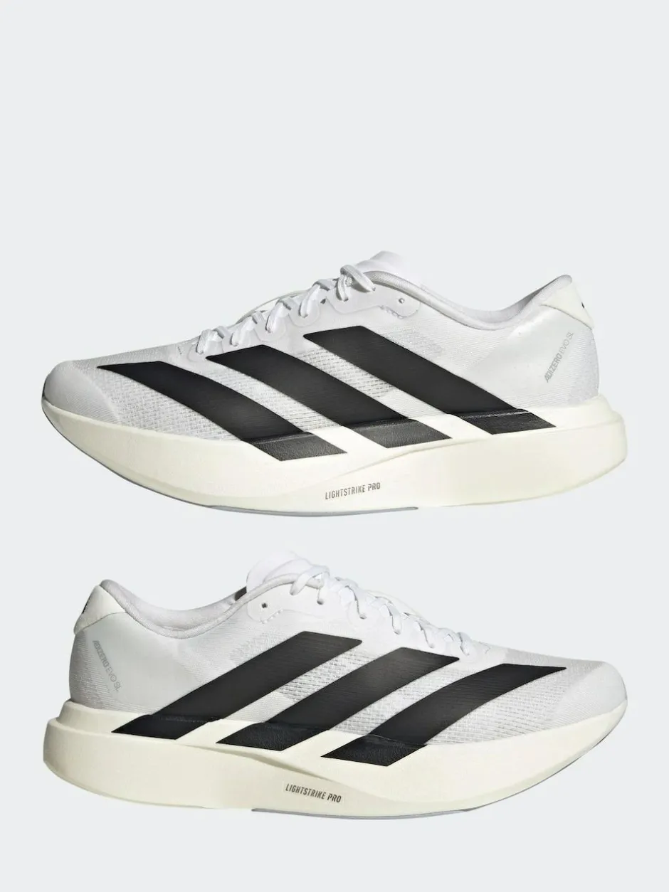 adidas Adizero EVO SL Trainers White/Black Discount
