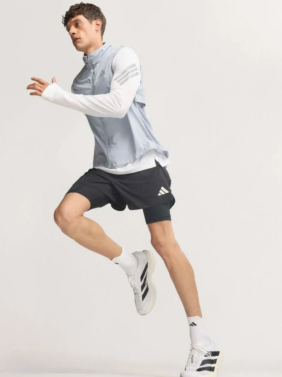 adidas Adizero EVO SL Trainers White/Black Discount