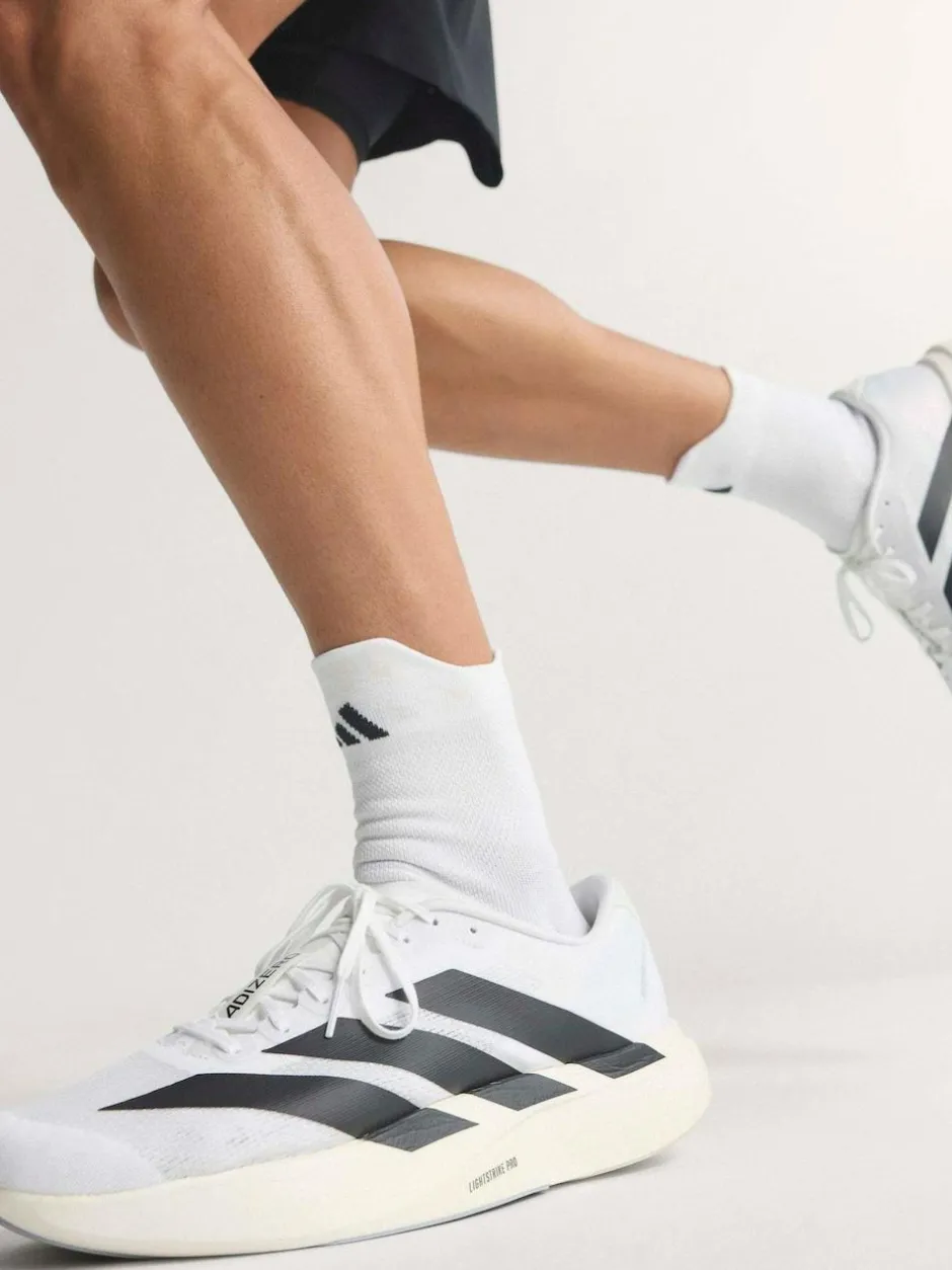 adidas Adizero EVO SL Trainers White/Black Discount