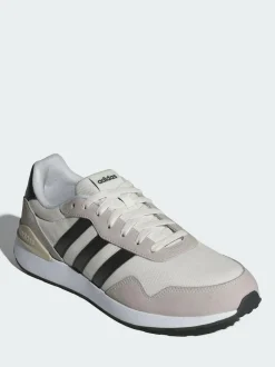 adidas White/Black Run 60s 4.0 Trainers Sale