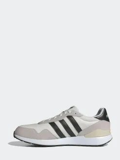 adidas White/Black Run 60s 4.0 Trainers Sale
