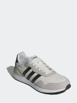 adidas White/Black Run 60s 4.0 Trainers Sale