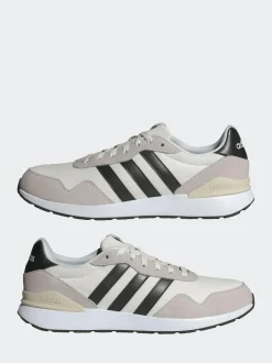 adidas White/Black Run 60s 4.0 Trainers Sale