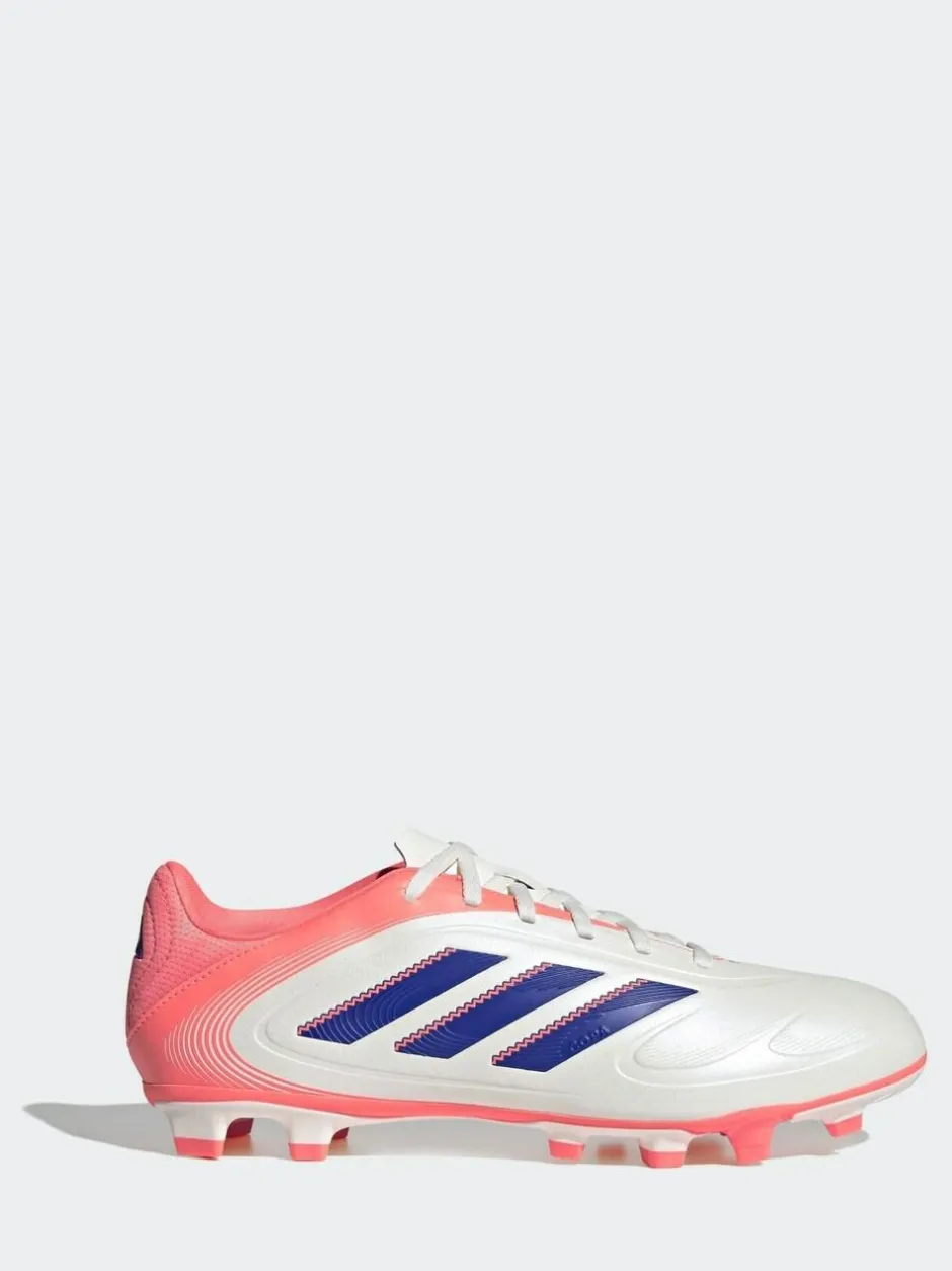 adidas White/Blue Adult Copa Pure 3 Club Firm/Multi Ground Boots Discount