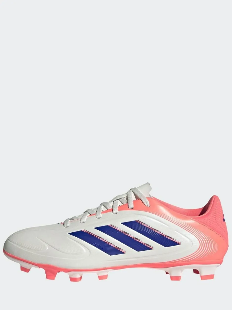 adidas White/Blue Adult Copa Pure 3 Club Firm/Multi Ground Boots Discount