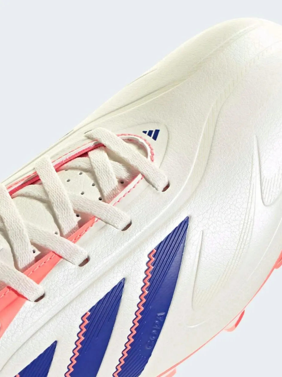adidas White/Blue Adult Copa Pure 3 Club Firm/Multi Ground Boots Discount