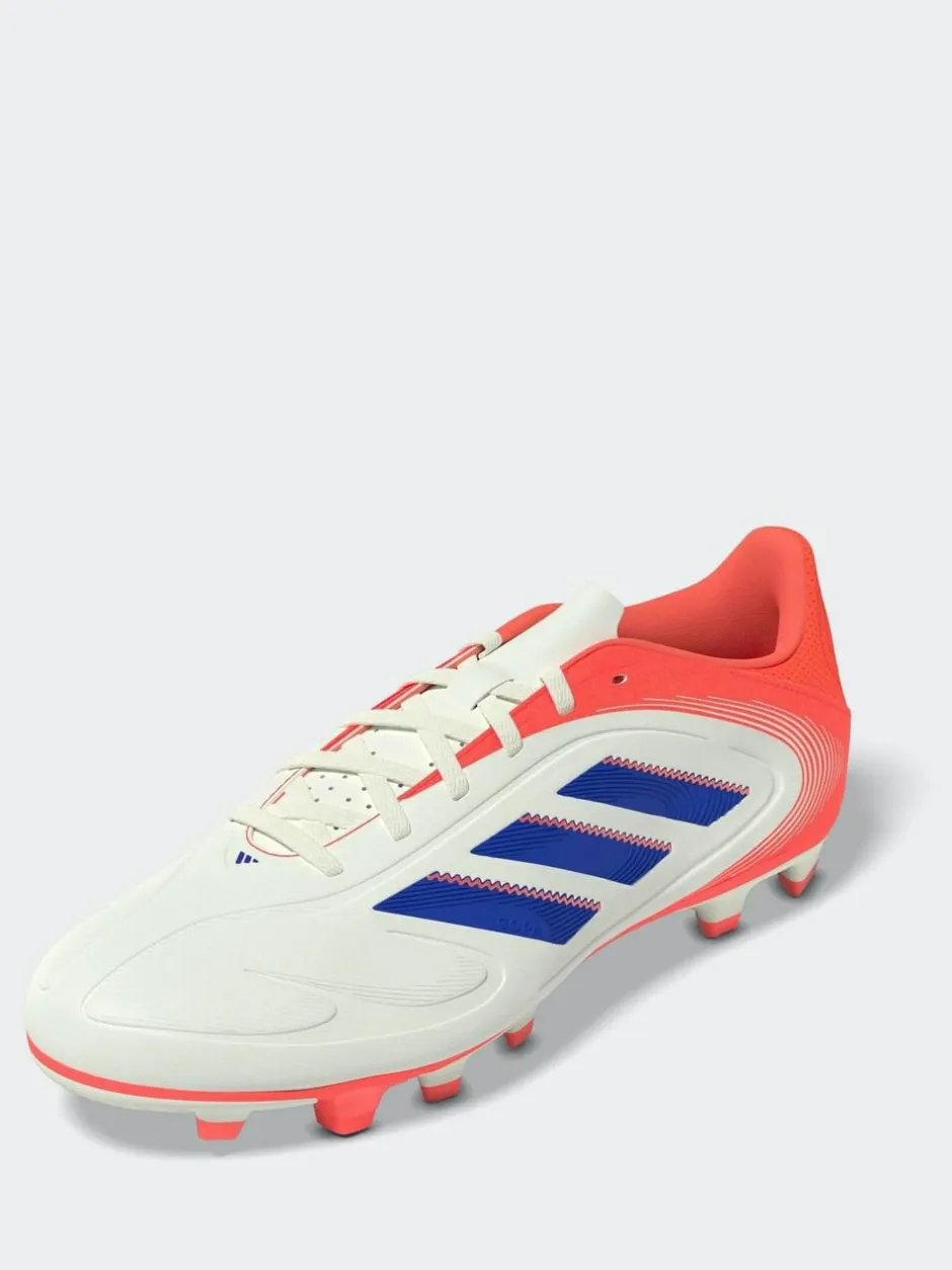 adidas White/Blue Adult Copa Pure 3 Club Firm/Multi Ground Boots Discount