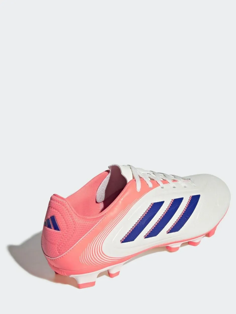 adidas White/Blue Adult Copa Pure 3 Club Firm/Multi Ground Boots Discount