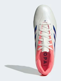 adidas White/Blue Adult Copa Pure 3 Club Firm/Multi Ground Boots Discount