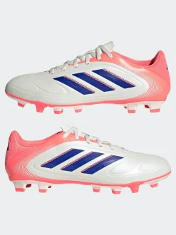 adidas White/Blue Adult Copa Pure 3 Club Firm/Multi Ground Boots Discount
