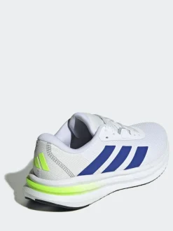 adidas White/Blue Galaxy 7 Running Trainers New