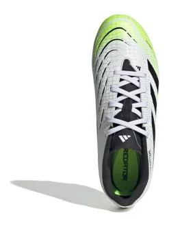 adidas White/Lemon Kids Predator League Firm/Multi Ground Boots Hot