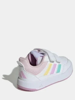 adidas White/Multi Tensaur Sport 3.0 Infant Trainers Clearance