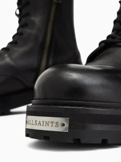 All Saints AllSaints Black Hank Boots Clearance