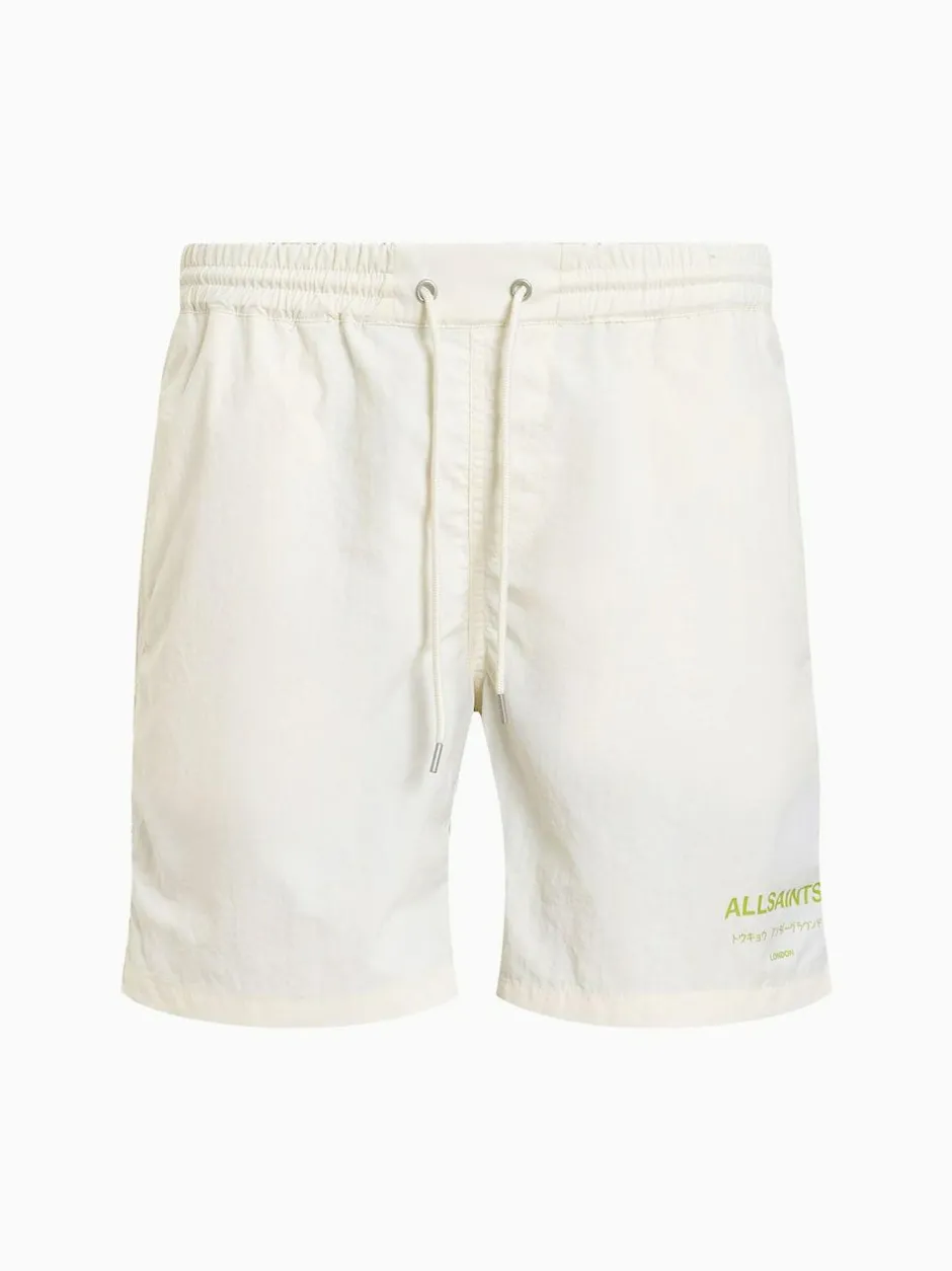All Saints AllSaints Underground Swim Shorts Green Online