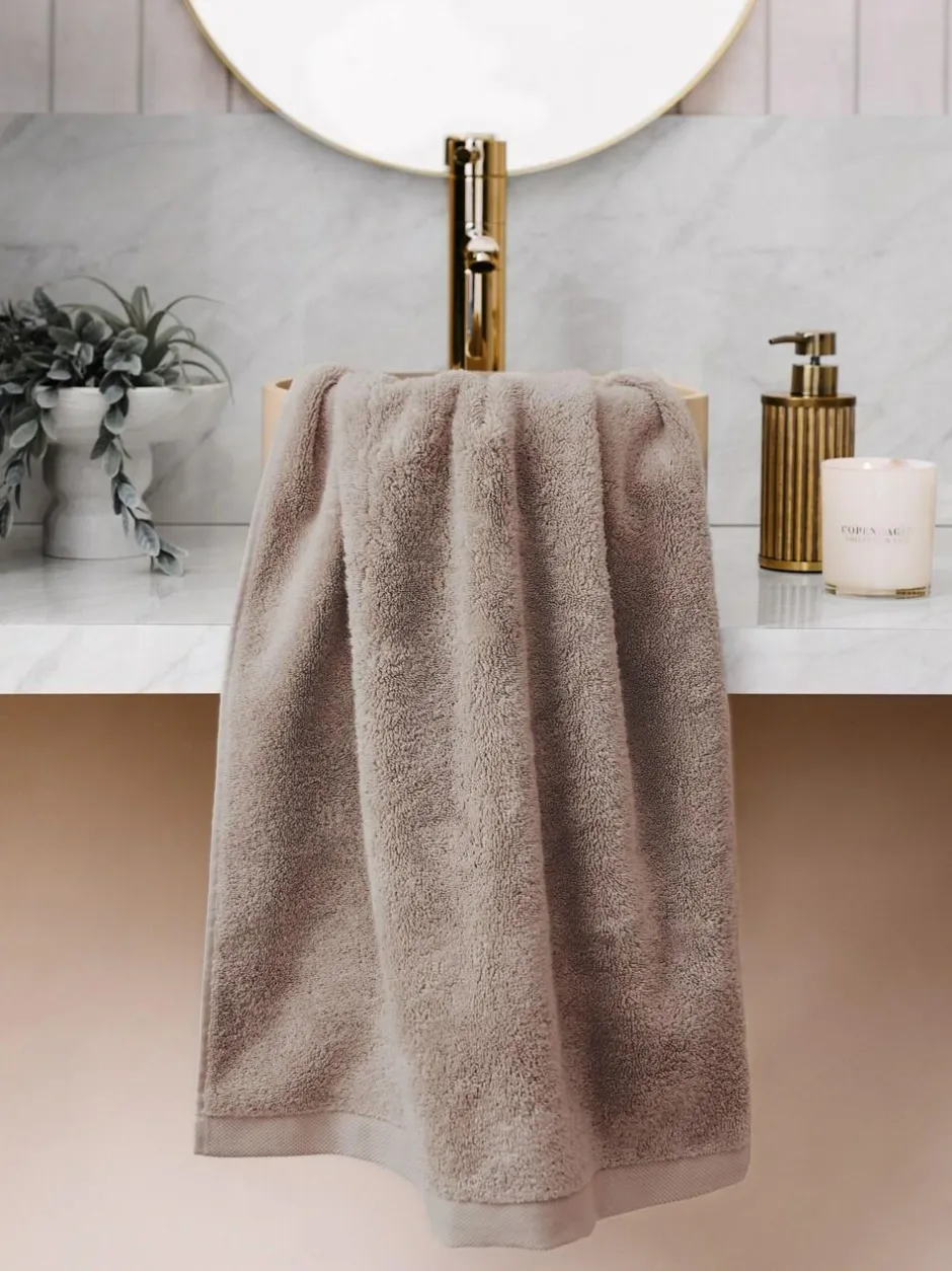 Next Luxury Spa Collection Luxe Towel Almond Natural Online