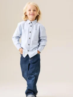 Angel & Rocket Blue Straight Fit Eli Selvedge Jeans Outlet