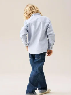 Angel & Rocket Blue Straight Fit Eli Selvedge Jeans Outlet