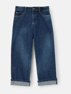 Angel & Rocket Blue Straight Fit Eli Selvedge Jeans Outlet
