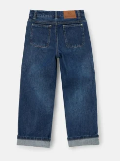 Angel & Rocket Blue Straight Fit Eli Selvedge Jeans Outlet
