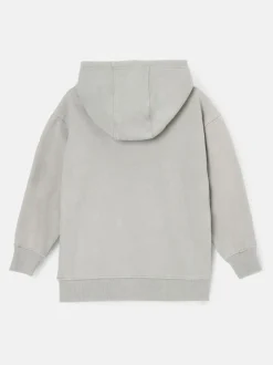Angel & Rocket Grey Sonic Sequin 100% Cotton Hoodie Hot