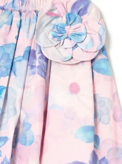 Angel & Rocket Pink Celia Floral Corsage Skirt Outlet