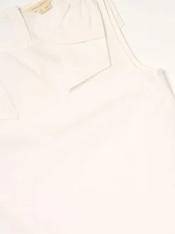 Angel & Rocket White Laurel Bow Detail Vest Clearance