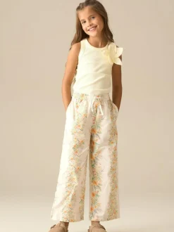 Angel & Rocket Jess Flower Corsage Vest Yellow
