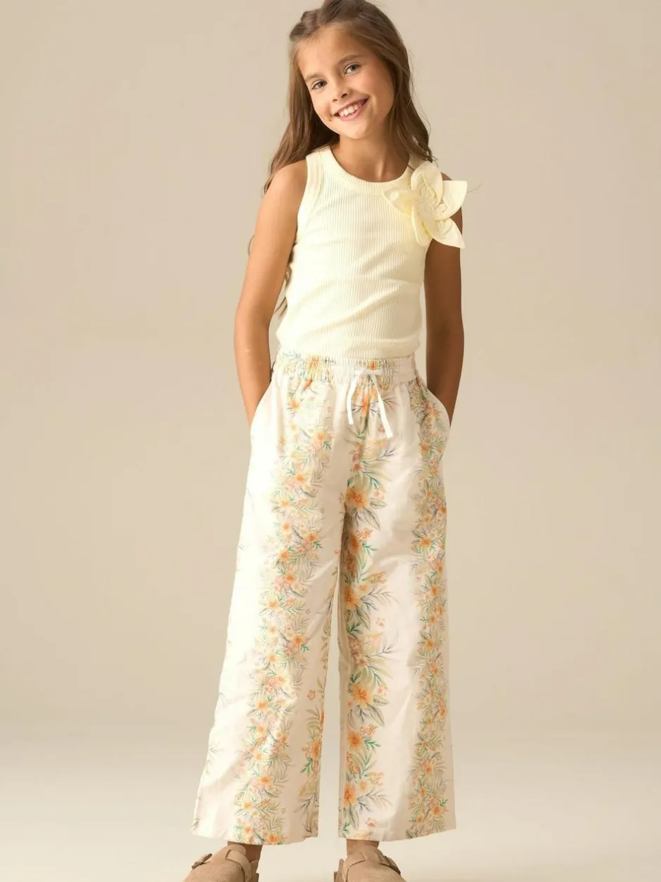 Angel & Rocket Jess Flower Corsage Vest Yellow