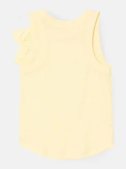 Angel & Rocket Jess Flower Corsage Vest Yellow