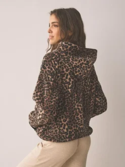Next Half Zip Borg Fleece Animal Sale